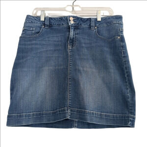 Denver Hayes Skort Denim Women's Size 12 Casual Summer Y2k